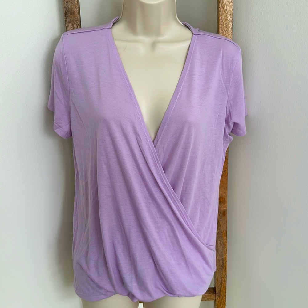NWT Balance Collection women’s Angie Wrap Short Sleeve T-Shirt